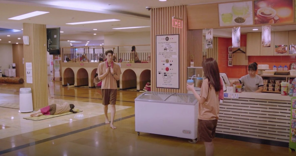 In koreanischen Dramaserien werden Badehäuser oft als Jjimjilbangs dargestellt