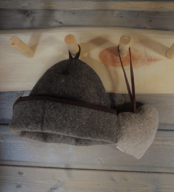 Chapeau en feutre pour sauna – Image 2
