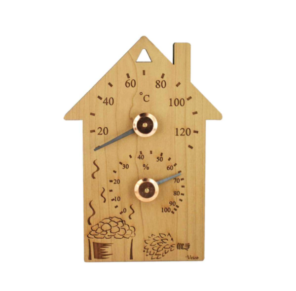 Haussauna-Thermometer & Hydrometerouse Sauna Thermometer & Hydrometer